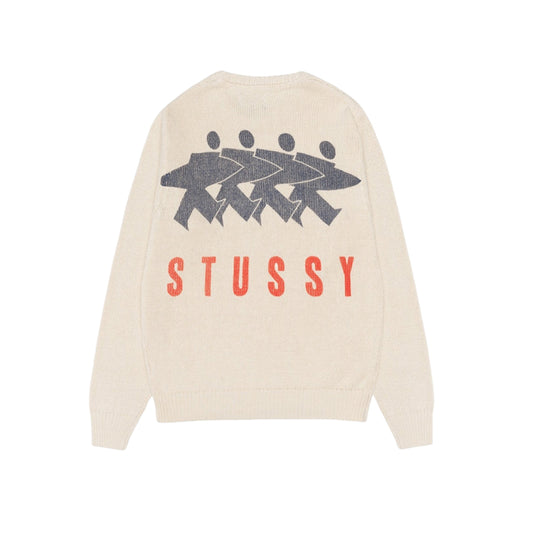 스투시 서프맨 아이콘 코튼 리넨 크루넥(2COLOR)