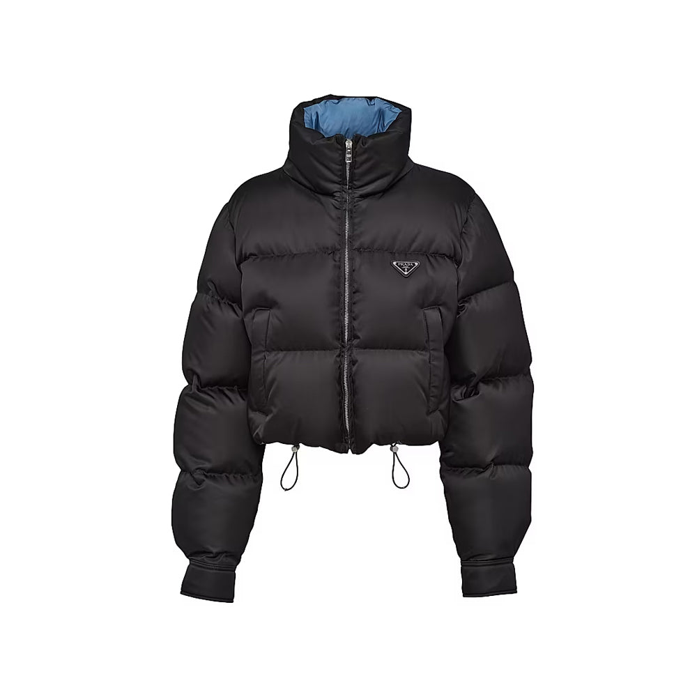 프라다 리나일론 크롭패딩(국내배송)(당일배송)(여성)