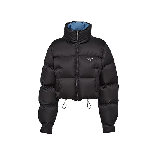 프라다 리나일론 크롭패딩(국내배송)(당일배송)(여성)