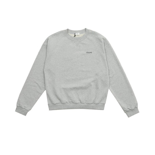 셀린느 시그니처로고 체스트 엠브로이더 맨투맨(2color)(국내배송)