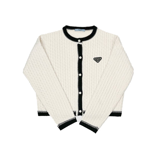 프라다 트위드 가디건(국내배송)(2color)