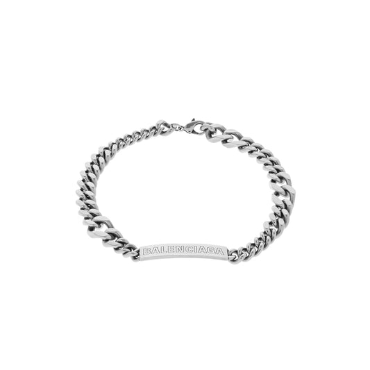 발렌시아가 플레이트 트위스트 앤티크 목걸이(2color)