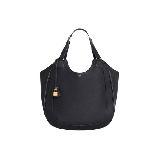 셀린느 메오 레더 토트백 블랙