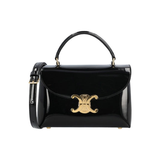 셀린느 여성 블랙 탑 핸들백