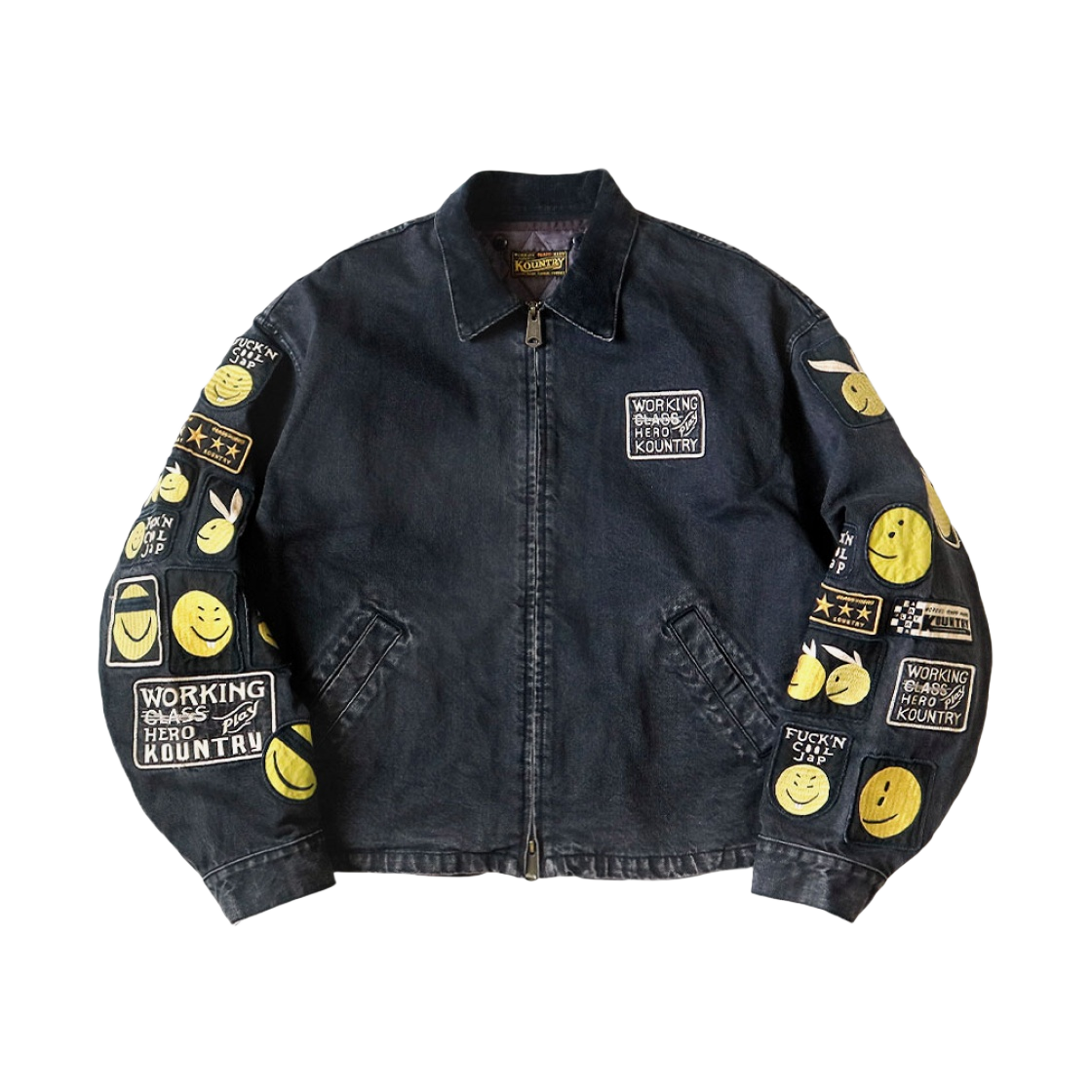 캐피탈 14oz 드리즐러 아나키 리메이크 재킷  (국내배송)