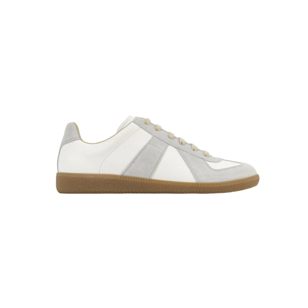 메종 마르지엘라 카프스킨 레플리카 스니커즈 화이트 그레이