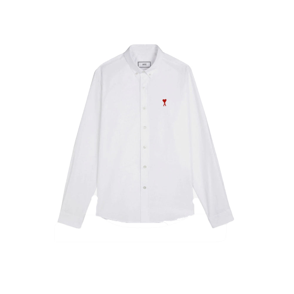 아미 스몰 하트로고 옥스포드 셔츠 (국내배송) (당일배송)