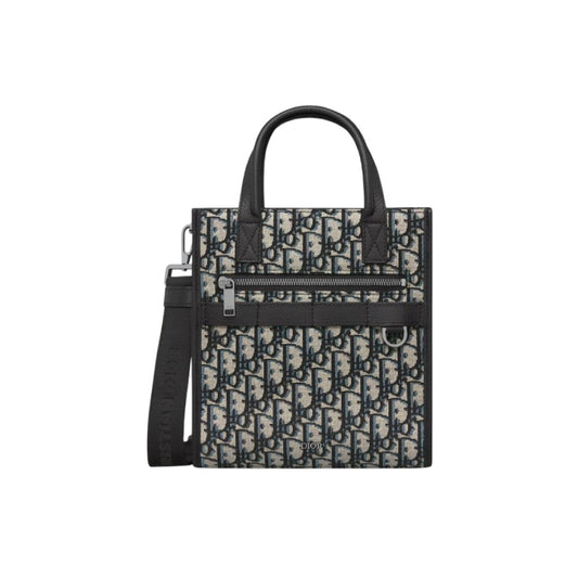 디올 사파리 노스사우스 토트백 베이지 자카드