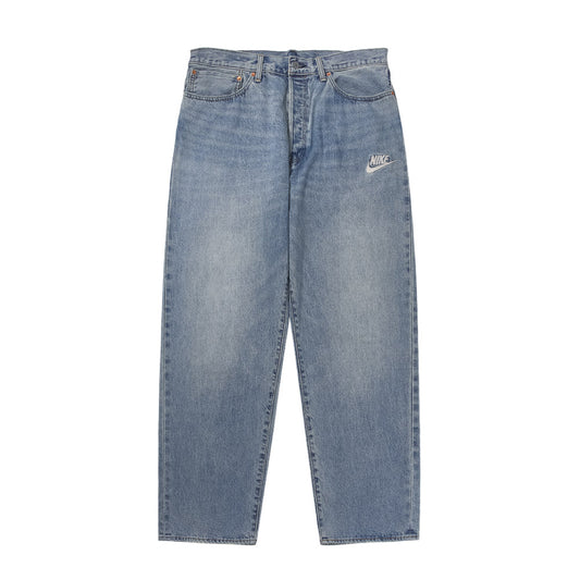 리바이스 x 나이키 배기 진 라이트 블루